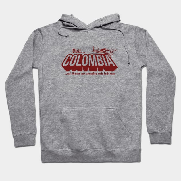 Visit Colombia Hoodie by manospd